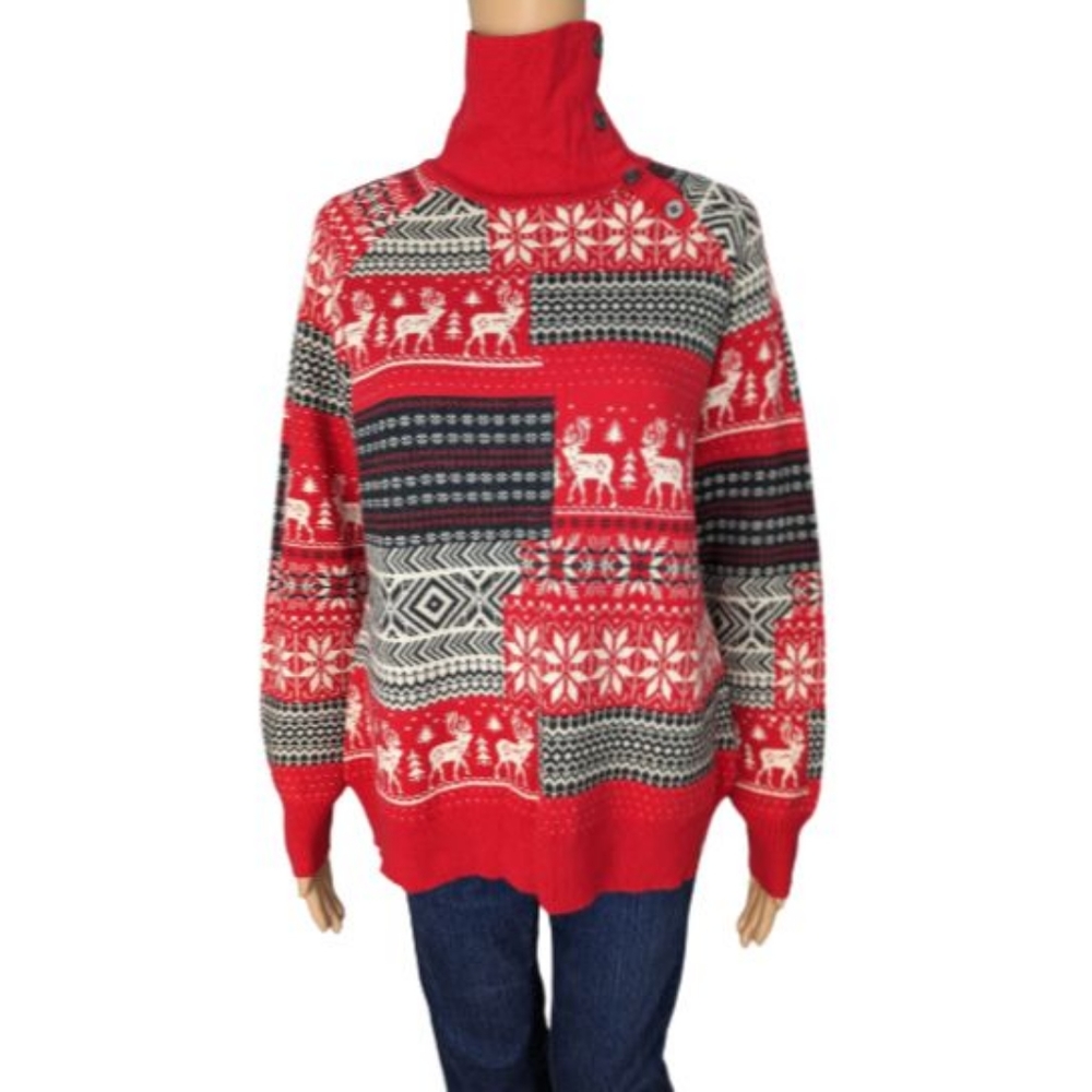 Woolrich Deer In The Headlights Sweater Mp